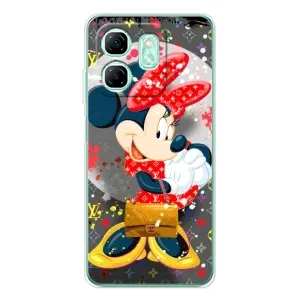 Чохол Disney Mouse Infinix Smart 10 HD (PREMIUMPrint) (Minni з бантіком)