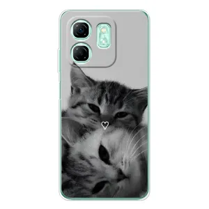Чохол з малюнком кіт на Infinix Smart 10 HD (Пара котів)