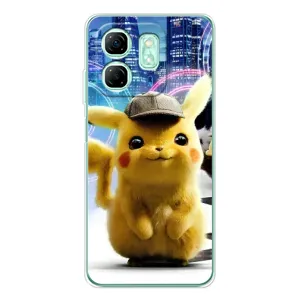 Чохол з Пікачу на Infinix Smart 10 HD (Пікачу в місті)