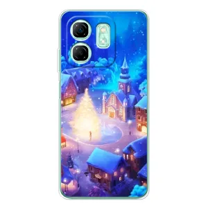 Різдвяні Чохли для Infinix Smart 10 HD (VPrint) (Різдвяне місто)