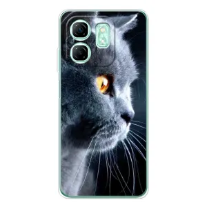 Чохли з Котиками для Infinix Smart 10 HD (VPrint) (Сірий Кіт)