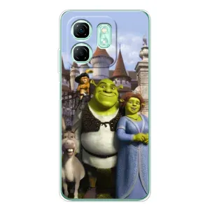 Чохол з мультфільмом Шрек на Infinix Smart 10 HD (Казкові герої Шрека)