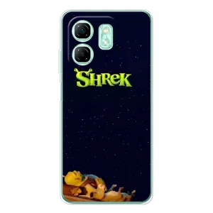 Чохол з мультфільмом Шрек на Infinix Smart 10 HD (Відпочиваючий Шрек)