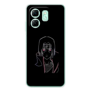 Чохли на тему: Ітачи Учіха для Infinix Smart 10 HD (AlphaPrint) (силует Ітачі)