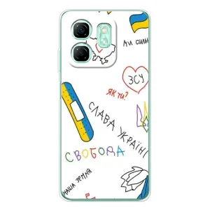 Чохли (Доброго вечора, ми за України) для Смарт 10 ХД (AlphaPrint) (Стикер)