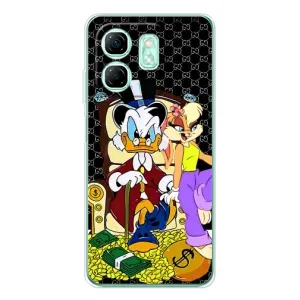 Чехли для Infinix Smart 10 HD - Скрудж МакДак Louis Vuitton (PREMIUMPrint) (Стильна Утка)
