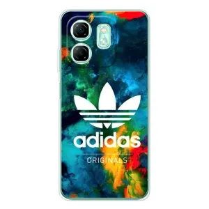 Чохли Адидас для Infinix Smart 10 HD (AlphaPrint) (Яскравий Адідас)