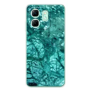 Мраморний чехол на Infinix Smart 10 HD (VPrint) (Зелений мрамор)