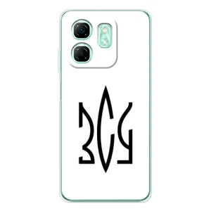 Чохли для Infinix Smart 10 HD Укр. Символіка (AlphaPrint) (ЗСУ герб)