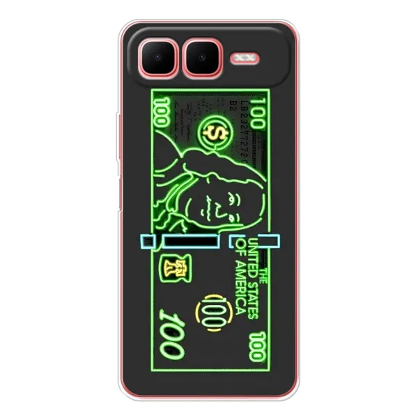 Чехол с принтом «Баксы» для Infinix Smart 10 Plus