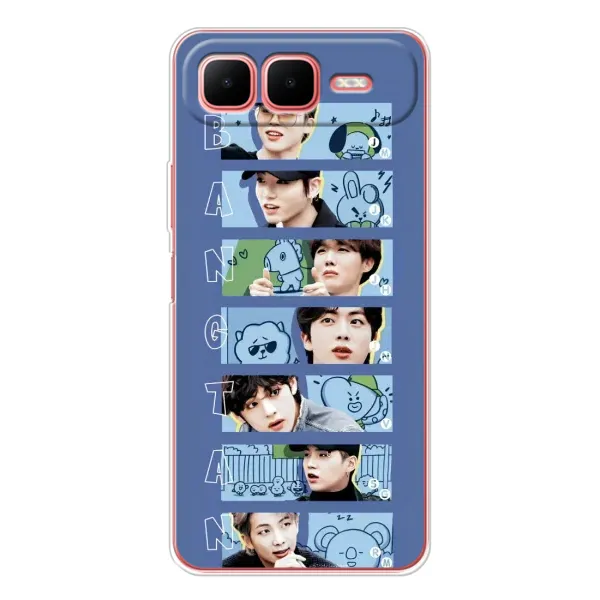Чехол с принтом «Bangtan» для Infinix Smart 10 Plus