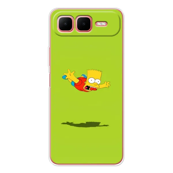 Чехол с принтом «Барт Симпсон» для Infinix Smart 10 Plus