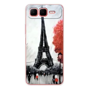 Чехол Эйфелева Башня для Infinix Smart 10 Plus - (AlphaPrint) (Башня в Париже)