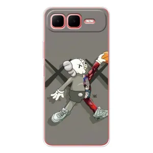 Чехлы для Infinix Smart 10 Plus - Bearbrick Louis Vuitton (PREMIUMPrint) (Беарбрик Джордан)