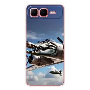 Чехол с мемом Тралалело тралала на Infinix Smart 10 Plus (Бомбардиро крокодило)