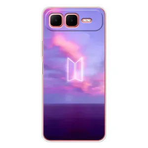 Чехол с принтом «BTS логотип» для Infinix Smart 10 Plus
