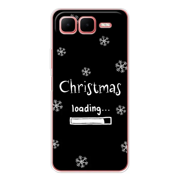 Чехол с принтом «Christmas loading» для Infinix Smart 10 Plus Чехол с принтом «Christmas loading» для Infinix Smart 10 Plus