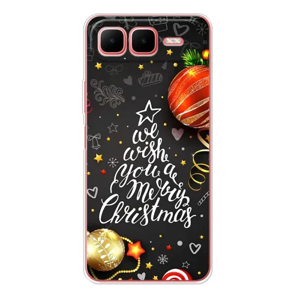 Чехол с принтом «Елочка» для Infinix Smart 10 Plus Чехол с принтом «Елочка» для Infinix Smart 10 Plus