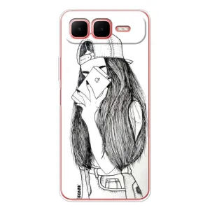 Чехол с принтом «Фото девочки» для Infinix Smart 10 Plus