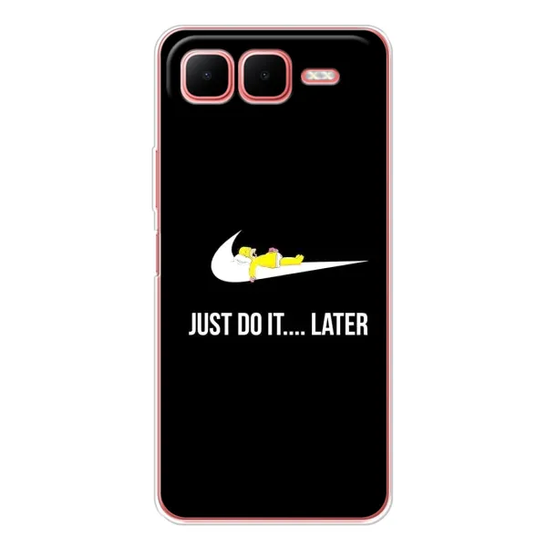 Чехол с принтом «Гомер Later» для Infinix Smart 10 Plus