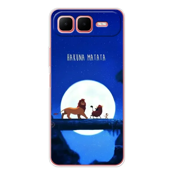Чехол с принтом «Хакуна Матата» для Infinix Smart 10 Plus Чехол с принтом «Хакуна Матата» для Infinix Smart 10 Plus