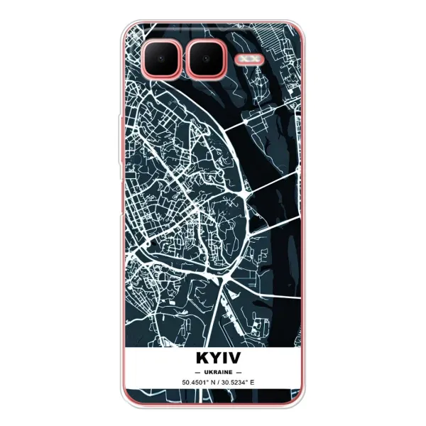 Чехол с принтом «Киев» для Infinix Smart 10 Plus