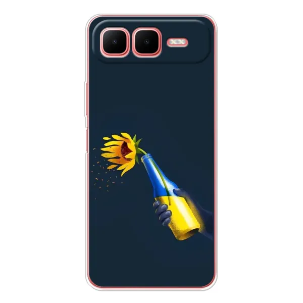 Чохол з принтом «Коктель молотова» для Infinix Smart 10 Plus
