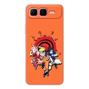 Чехол с принтом «команда Наруто» для Infinix Smart 10 Plus