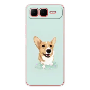Чехлы с собаками для Infinix Smart 10 Plus (VPrint) (Корги)