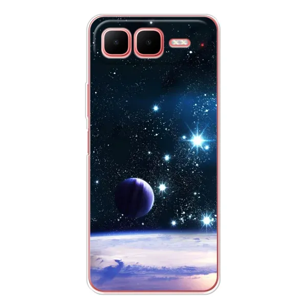 Чехол с принтом «Космический вид» для Infinix Smart 10 Plus