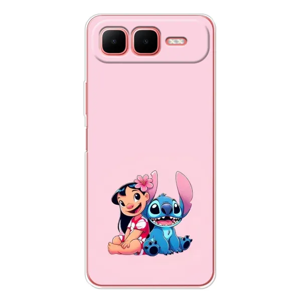 Чохол з принтом «Ліло і Стіч» для Infinix Smart 10 Plus