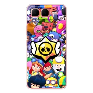 Чохол з принтом «Лого Brawl Stars» для Infinix Smart 10 Plus