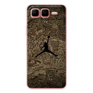 Чехлы для Infinix Smart 10 Plus - с картинкой JORDAN (AlphaPrint) (Logo Jordan)