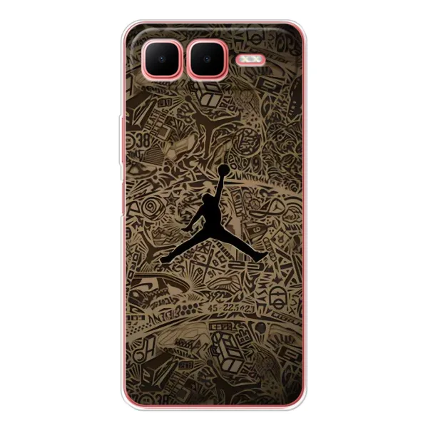 Чехол с принтом «Logo Jordan» для Infinix Smart 10 Plus