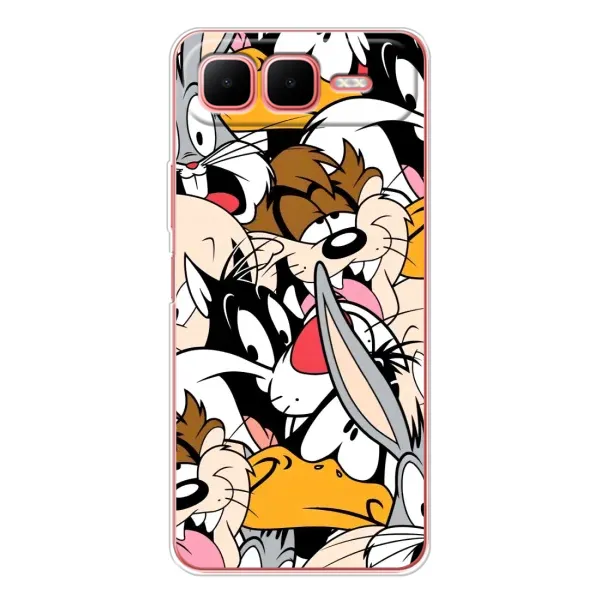 Чехол с принтом «Looney Tunes» для Infinix Smart 10 Plus