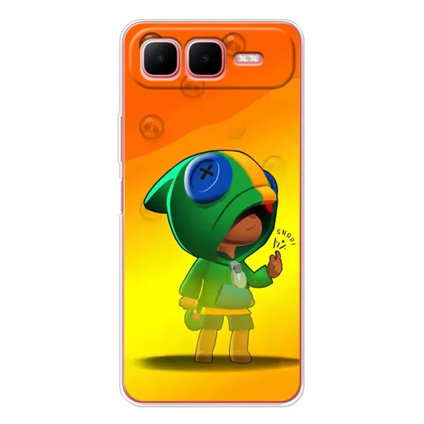 Чохол з принтом «Хлопчик Леон» для Infinix Smart 10 Plus Чохол з принтом «Хлопчик Леон» для Infinix Smart 10 Plus