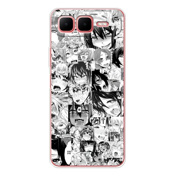 Чохол з принтом «Ahegao manga» для Infinix Smart 10 Plus