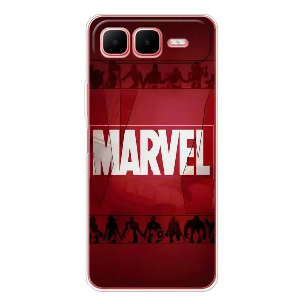 Чехол с принтом «MARVEL» для Infinix Smart 10 Plus