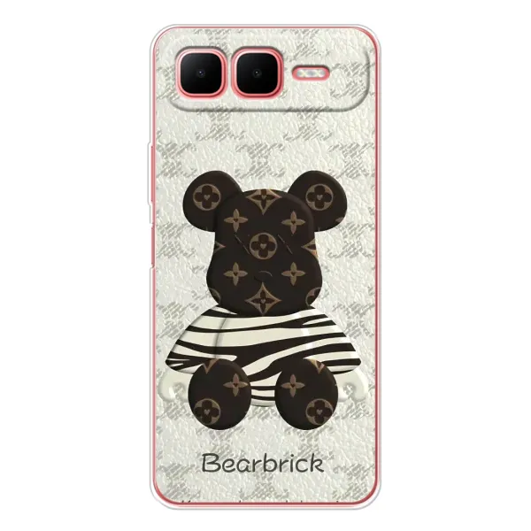Чехол с принтом «Медведь LV» для Infinix Smart 10 Plus