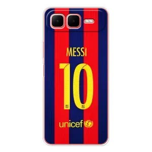 Чехлы Месси для Infinix Smart 10 Plus (AlphaPrint) (Messi Barca 10)