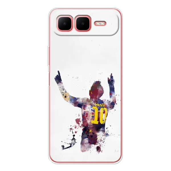 Чехол с принтом «Messi Barca» для Infinix Smart 10 Plus