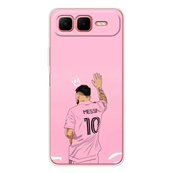 Чехол с принтом «Месси Маями» для Infinix Smart 10 Plus