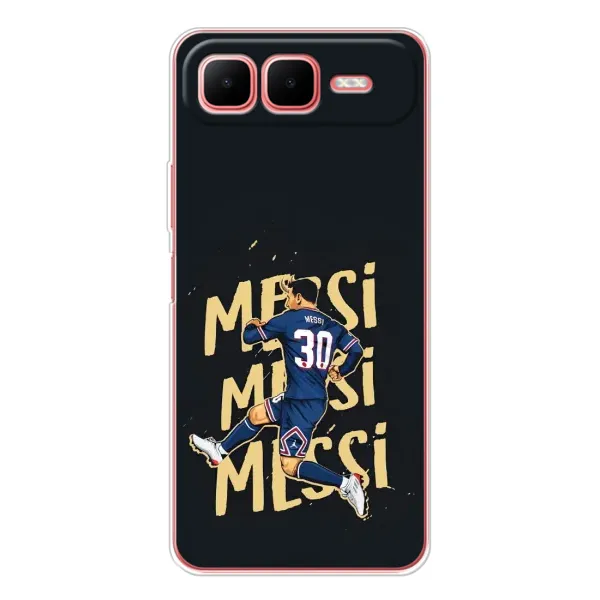 Чехол с принтом «Messi ПСЖ» для Infinix Smart 10 Plus