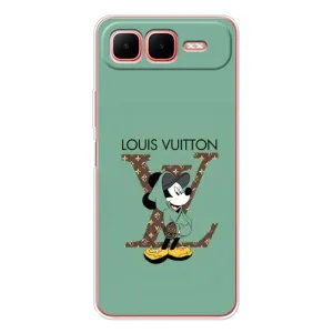 Чехлы Луи Витон для Infinix Smart 10 Plus (AlphaPrint - LOUIS VUITTON) (Микки Маус LV)