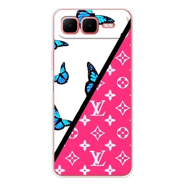 Чехол с принтом «Мода LV» для Infinix Smart 10 Plus