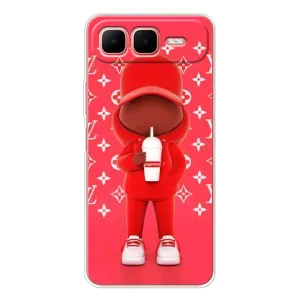 Чехол с принтом «Модный стиль» для Infinix Smart 10 Plus