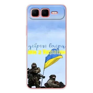 Чехлы Доброго вечора, ми за України для Смарт 10 Плюс (AlphaPrint) (Мы с Украины)