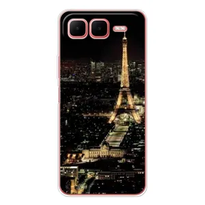 Чехол Эйфелева Башня для Infinix Smart 10 Plus - (AlphaPrint) (Ночной Париж)