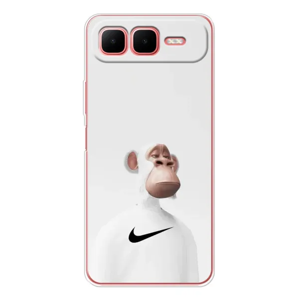 Чехол с принтом «обезьяна NFT Nike» для Infinix Smart 10 Plus