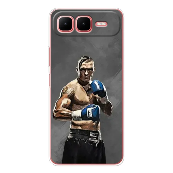 Чехол с принтом «Александр Усик» для Infinix Smart 10 Plus Чехол с принтом «Александр Усик» для Infinix Smart 10 Plus